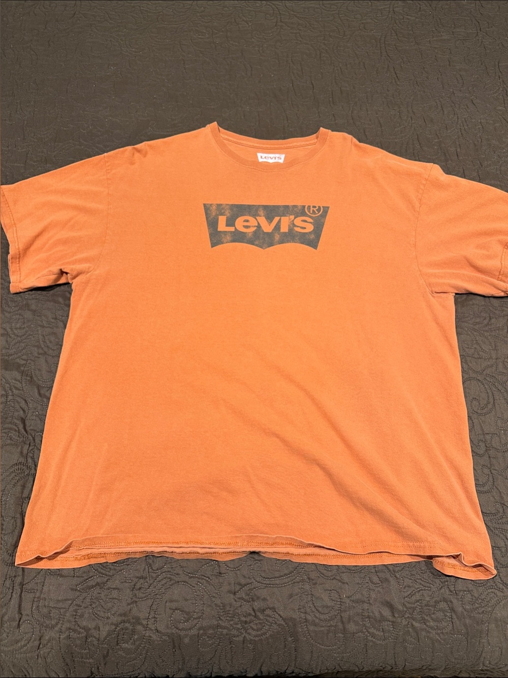 Levi's Orange Short-Sleeve Logo Tee